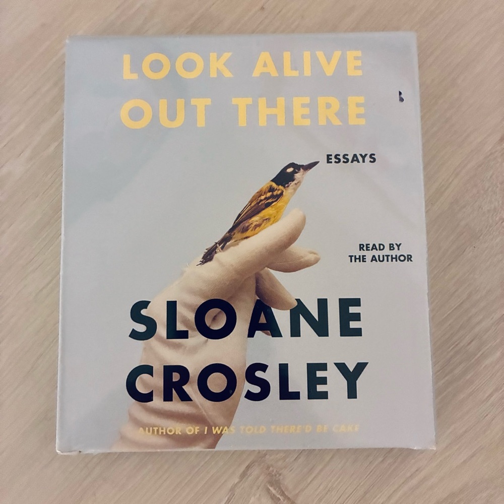 Look Alive Out There Essays Audiobook Sloane Crosley Sealed Brand New Macmillan